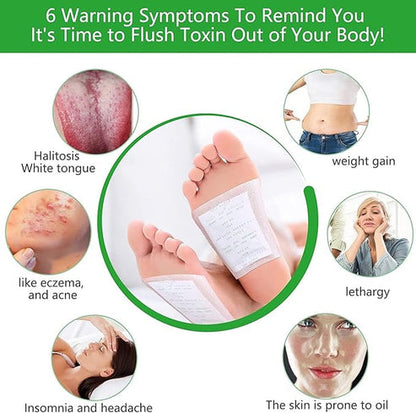 Velvora Fitpiick Premium Natural Detox Foot Patches (Pack Of 50)