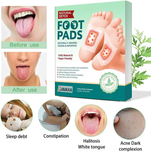 Velvora Fitpiick Premium Natural Detox Foot Patches (Pack Of 50)